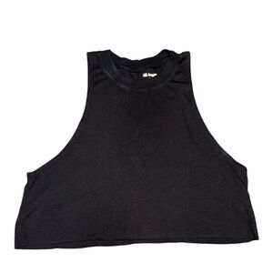 All Access Dynamic Crop Top- Black